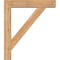 Ekena Millwork Traditional Block Smooth Bracket w/ Offset Brace, Western Red Cedar, 5 1/2"W x 26"D x 30"H BKT0604X26X30TRA05SWR - alternate 3
